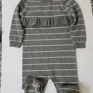 Baby Cat and Jack Sweater Romper